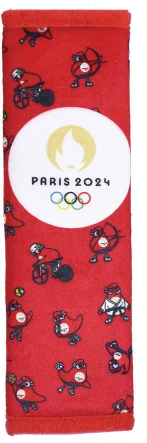 PARIS 2024 ROUGE MULTI-SPORTS PROTEGE-CEINTURE 19CM
