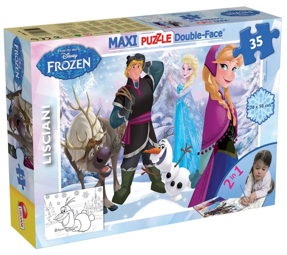 DISNEY - PUZLE 35 PIECES DOUBLE FACE MAXI FLOOR