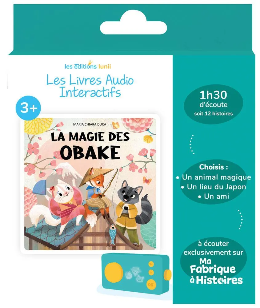 LIVRE AUDIO - LA MAGIE DES OBAKE