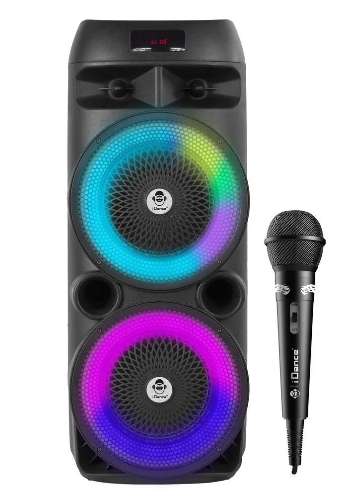 ENCEINTE BLUETOOTH AVEC LUMIERE DISCO 8 EN 1