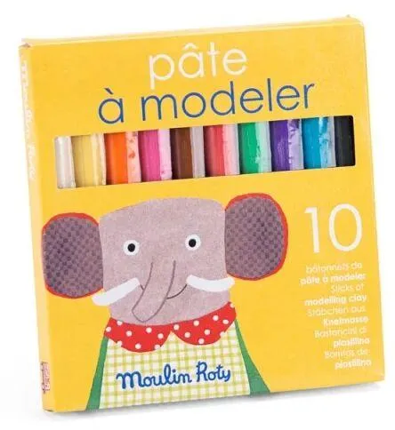 10 BATONNETS DE PATE A MODELER LES POPIPOP