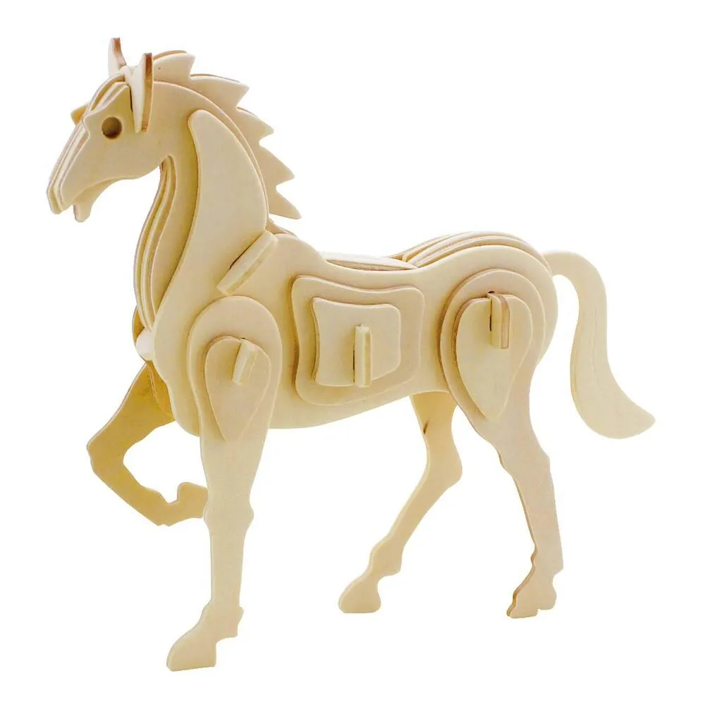 MAQUETTE CHEVAL 3D A PYROGRAVER