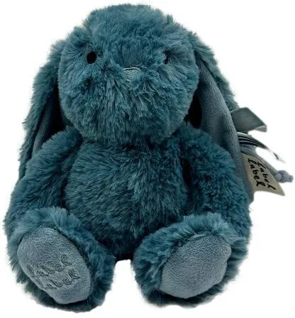 LABEL LABEL - PELUCHE - LAPIN ROSA S - BLEU