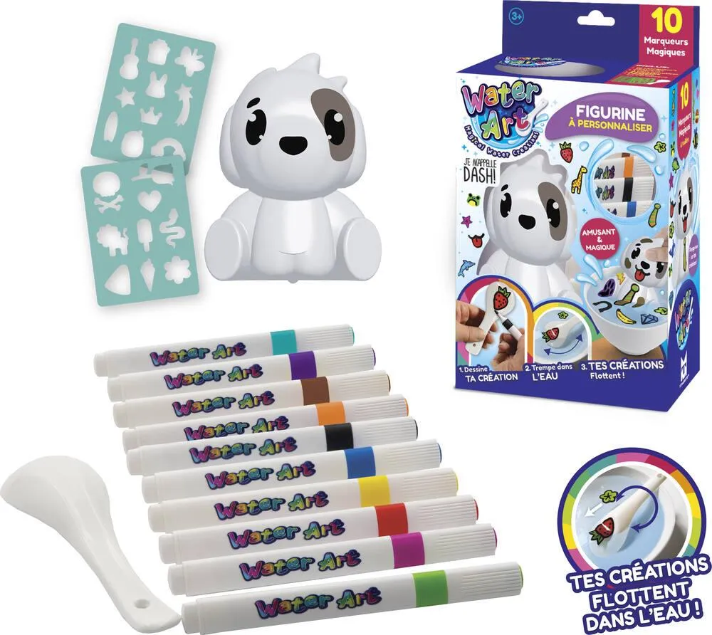 WATER ART - COFFRET FIGURINE A PERSONNALISER