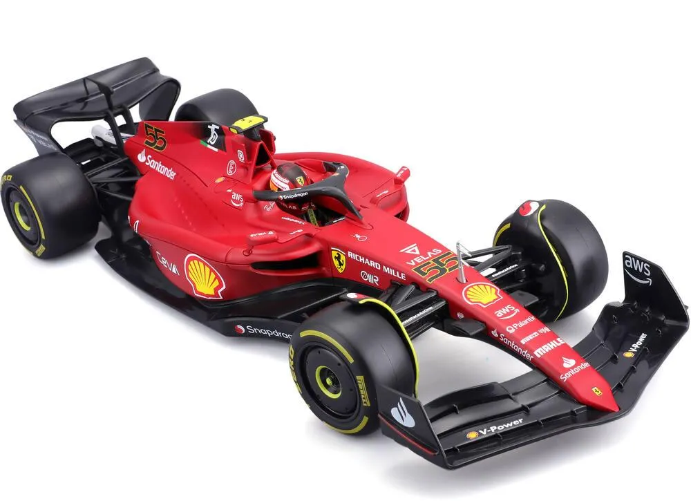 1/18 FERRARI - SF 2022 FORMULE 1 - AVEC CASQUE #SAINZ