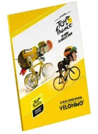 BLOC SCORE VELONIMO TOUR DE FRANCE 2024