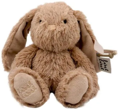 LABEL LABEL - PELUCHE - LAPIN ROSA S - NOUGAT