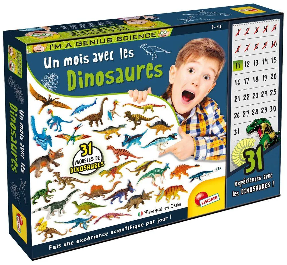 I'M A GENIUS UN MOIS AVEC LES DINOSAURES