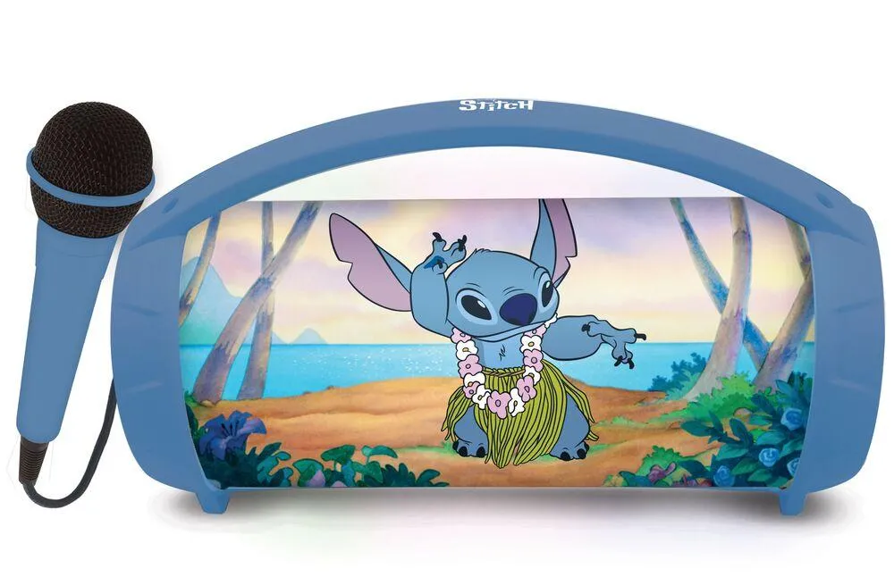 STITCH -ENCEINTE BLUETOOTH SANS FIL LUMINEUSE MICRO