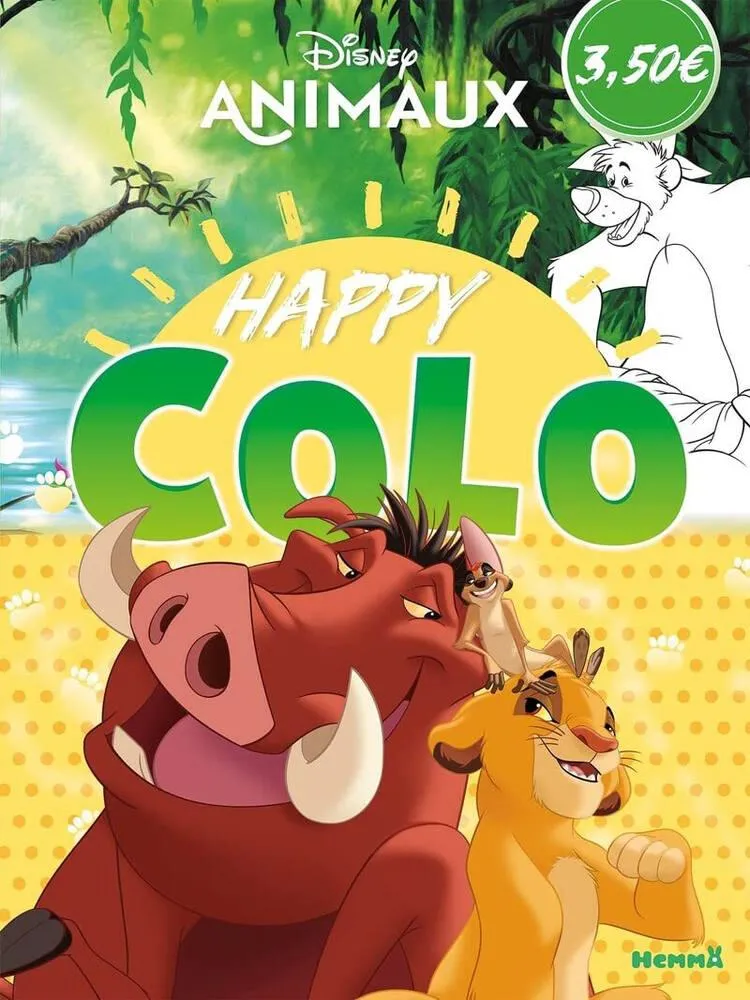 DISNEY ANIMAUX HAPPY COLO