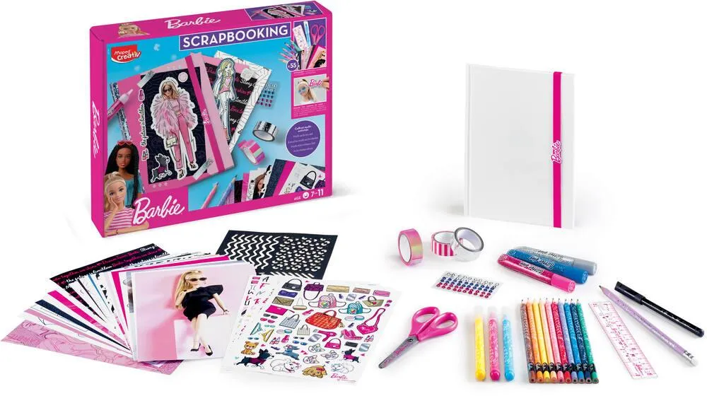 BARBIE -COFFRET SCRAPBOOKING