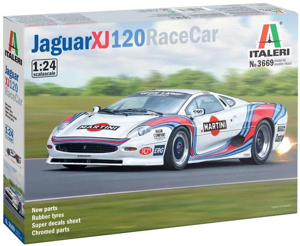 1/24 JAGUAR XJ 220 RACER CAR
