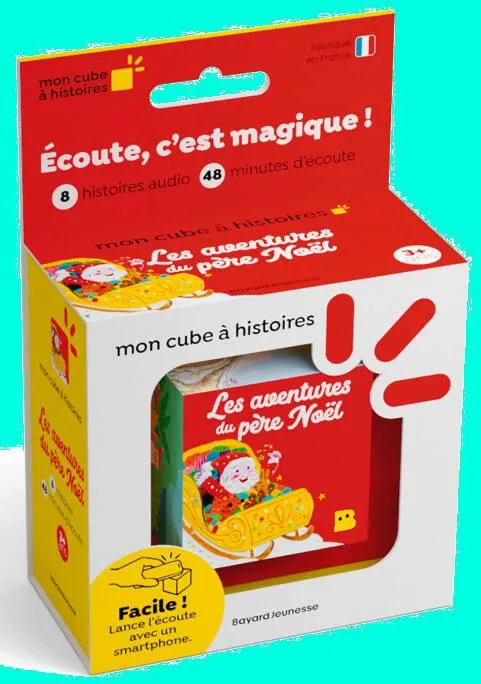 MON CUBE - LES AVENTURES DU PERE NOEL 8 HISTOIRES A ECOUTER