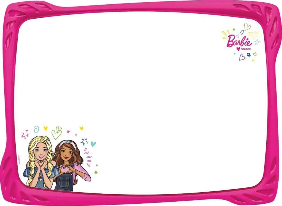 BARBIE - ARDOISE BLANCHE ET ACCESSOIRES