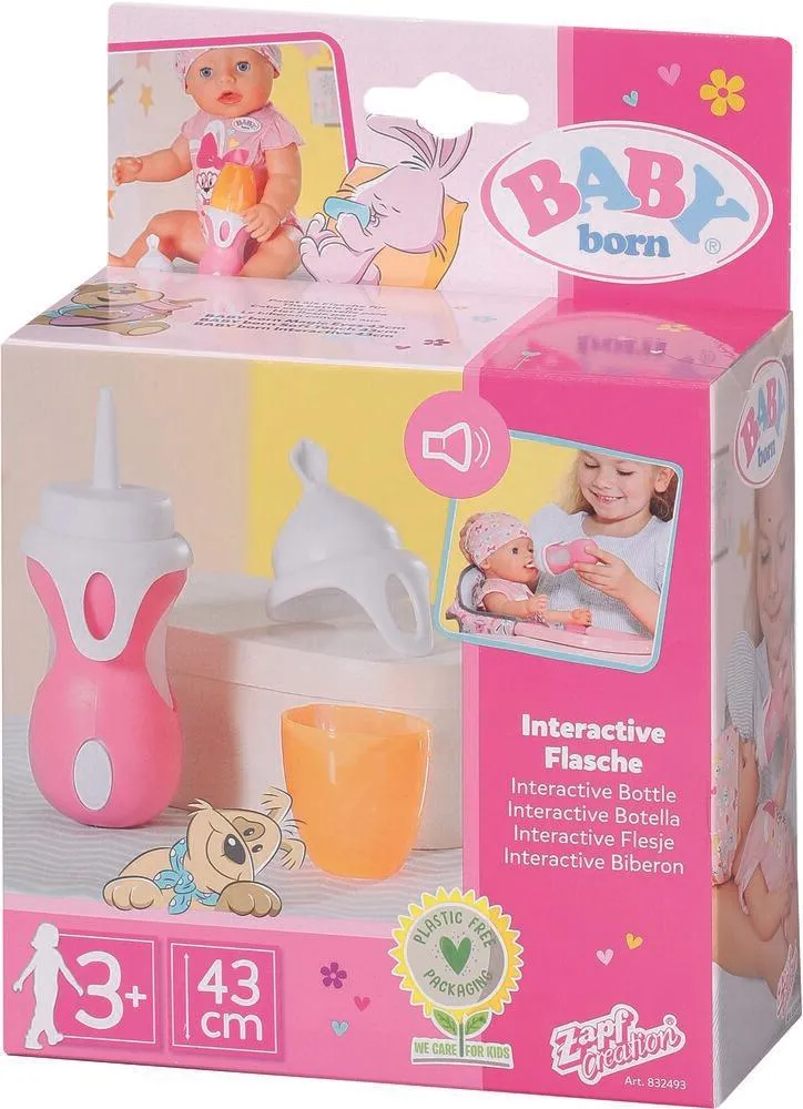 BABY BORN BIBERON ET CUILLERES INTERACTIFS 43CM