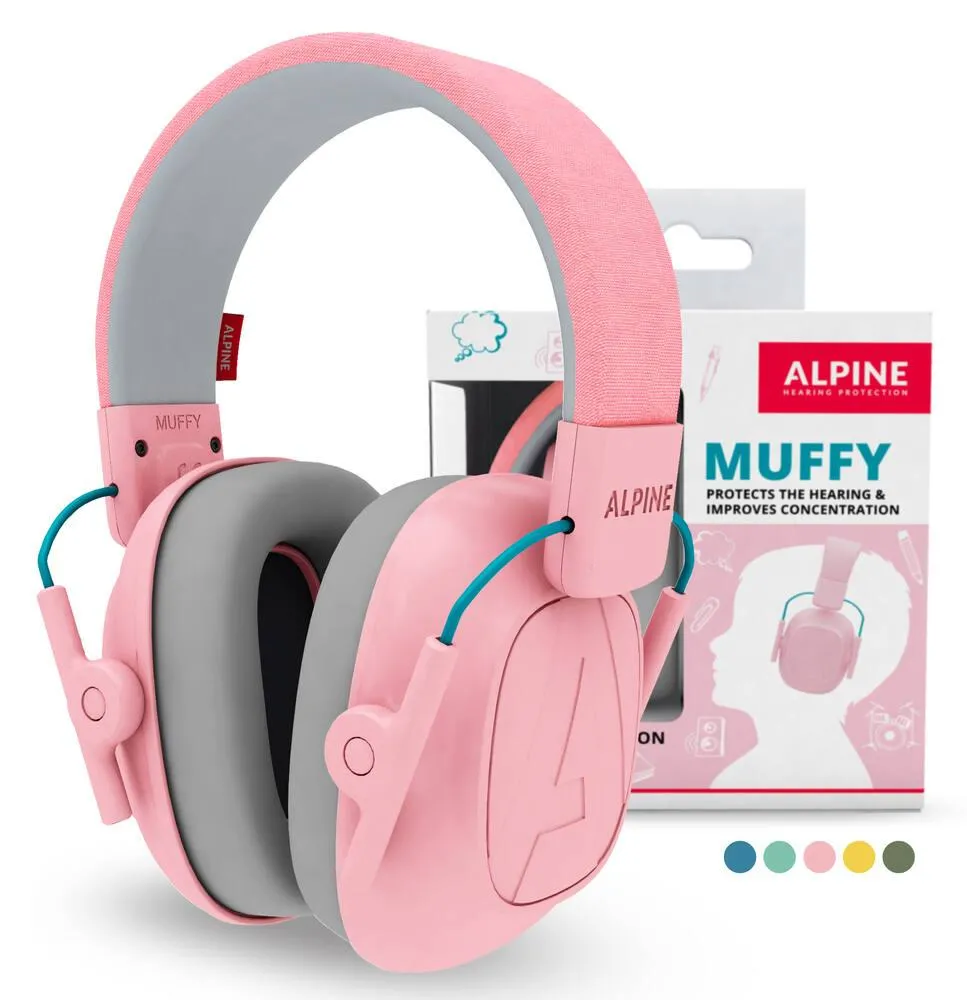 MUFFY KID ROSE - CASQUE ANTIBRUIT POUR ENFANT