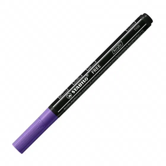 STABILO FREE ACRYLIC T100 - VIOLET