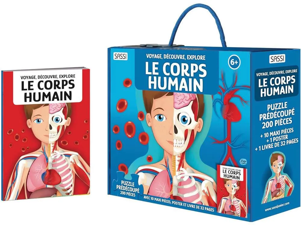 VOYAGE , DECOUVRE, EXPLORE. LE CORPS HUMAIN - N.E. 2024