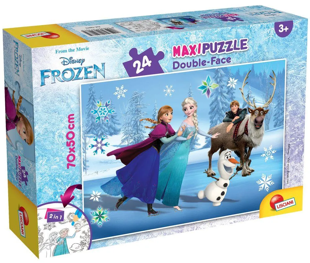 DISNEY - PUZLE 24 PIECES DOUBLE FACE MAXI FLOOR