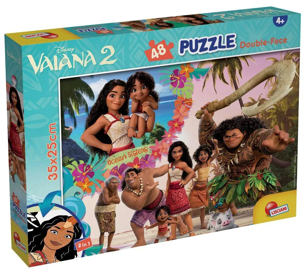 OCEANIA 2 - PUZLE 48 PIECES DOUBLE FACE M-PLUS
