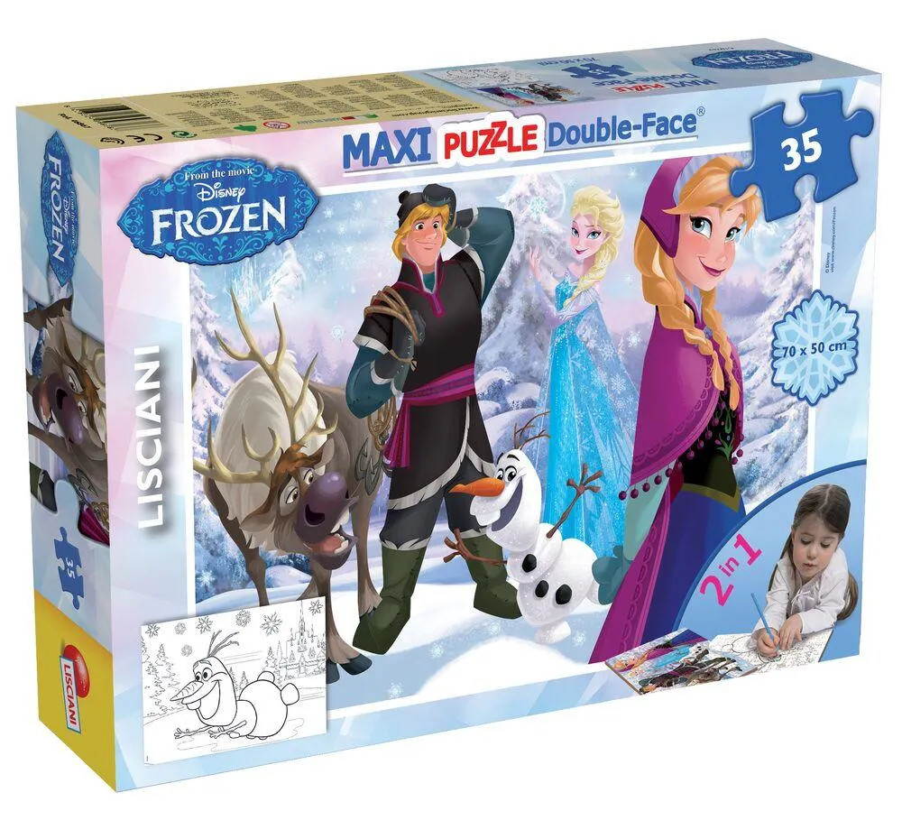 DISNEY -PUZLE 36 PIECES DOUBLE FACE MAXI FLOOR