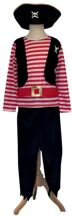 DEGUISEMENT PIRATE - TAILLE 8-10 ANS