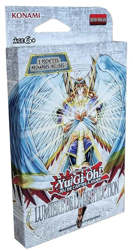 YU GI OH ! JCC  BOOSTER LUMIERE DE LA DESTRUCTION TRIPACK  08-08