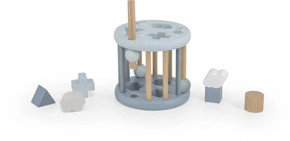 LABEL LABEL - ROUE TRIEUR DE FORMES - BLEU