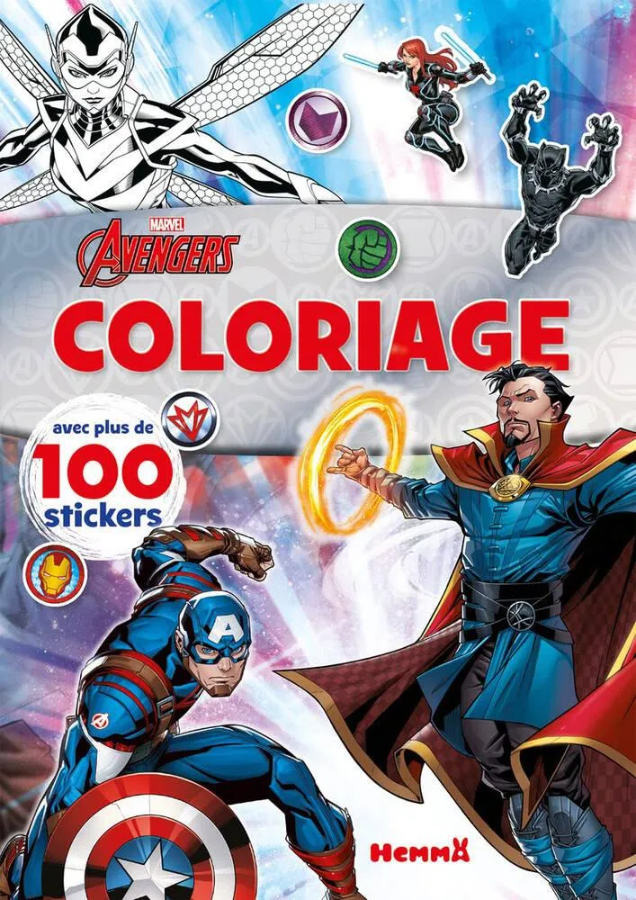 MARVEL - AVENGERS - COLORIAGE