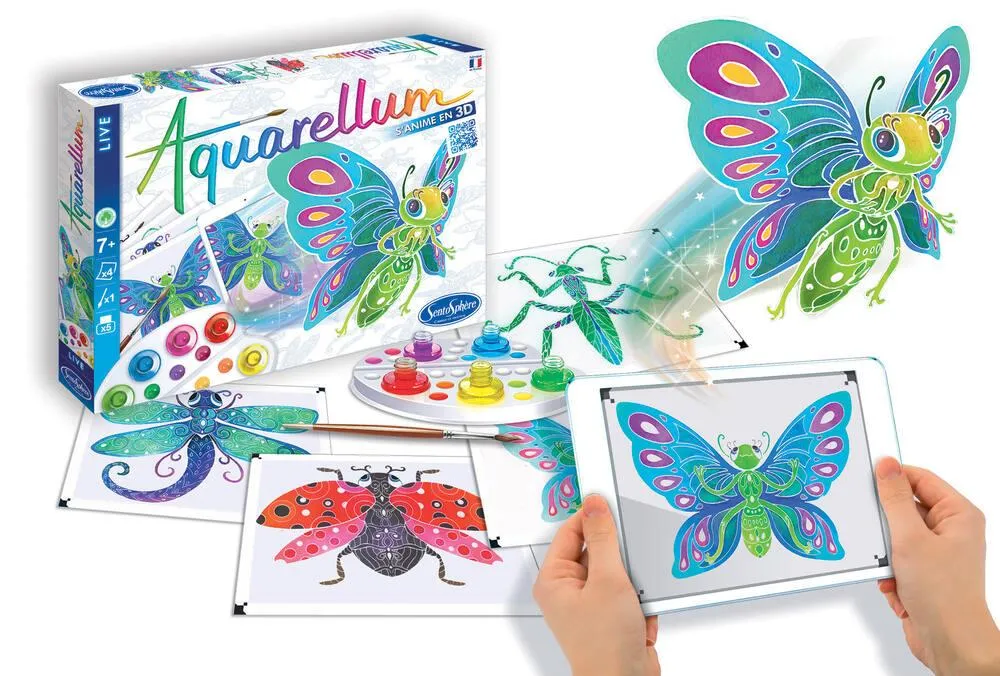 AQUARELLUM LIVE - INSECTES