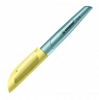 STABILO FLOW COSMETIC - JAUNE-BLEU METALLISE