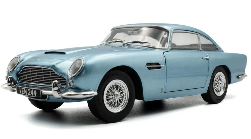 1/18 ASTON MARTIN DB5 LIGHT METALLIC BLUE 1964