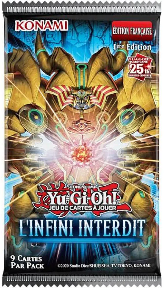 YU GI OH ! JCC  BOOSTER L'INFINI INTERDIT FR AP 18-07