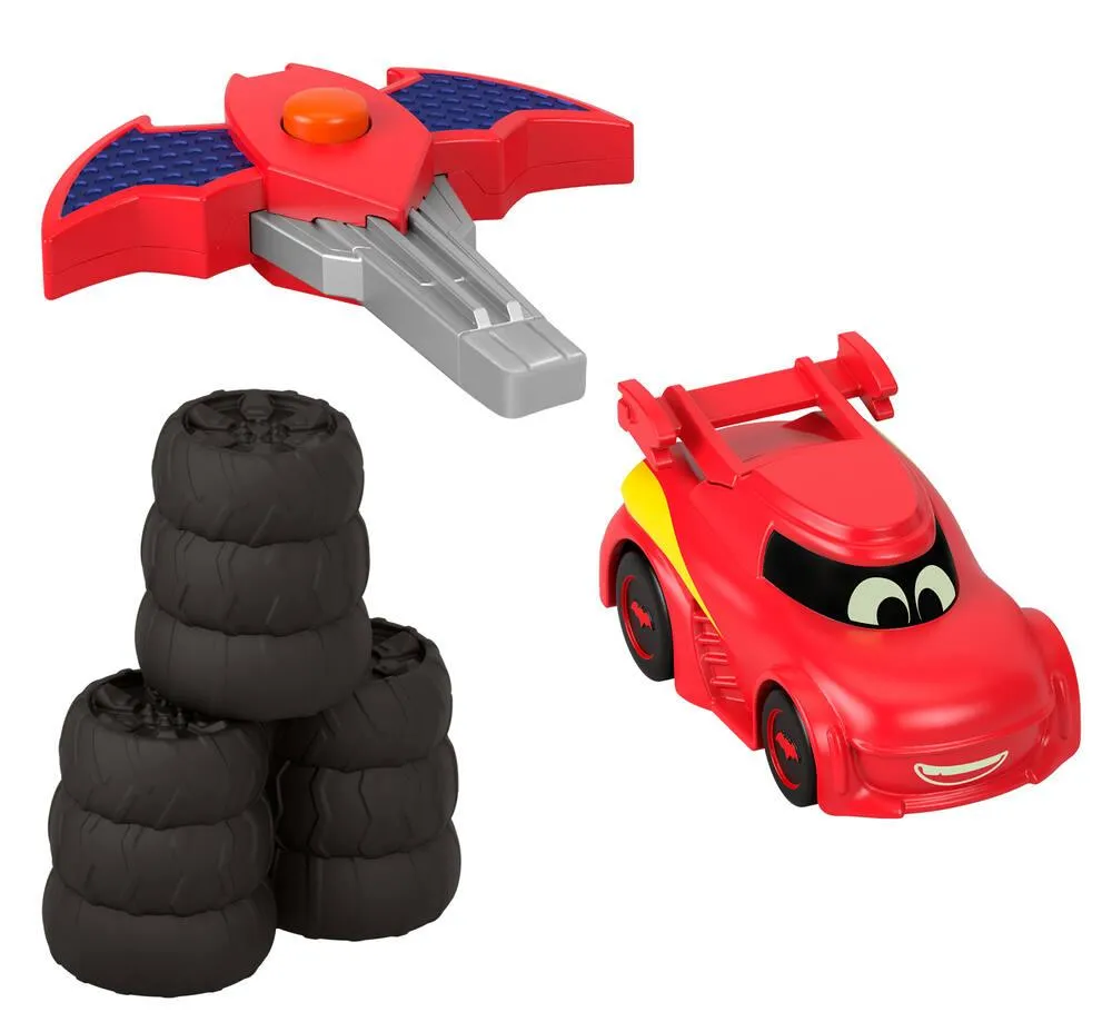 FISHER PRICE - BATWHEELS - VEHICULE AVEC PROPULSEUR