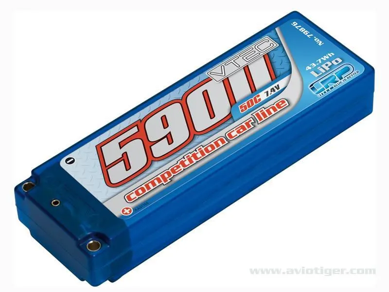 79876 - ACCU LIPO 5900mAh 2S 50C 7.4V Hardcase