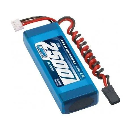 Accu lipo RX 2500mhA 7.4v format étroit MBX7/MBX8 - LRP - 2700430351
