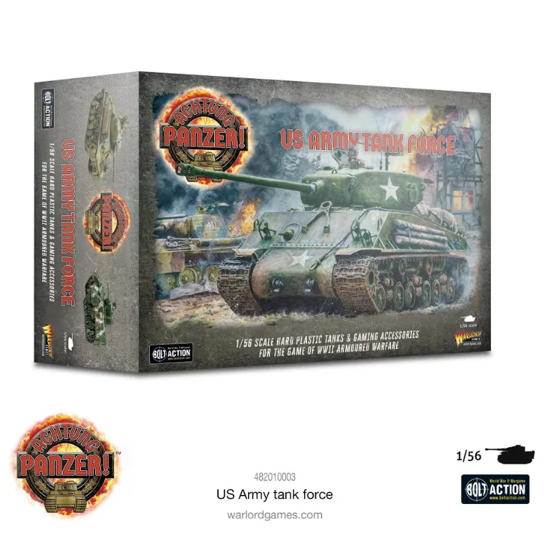 Achtung Panzer ! Force de chars de l’armée américaine WARLORD GAMES 482010003