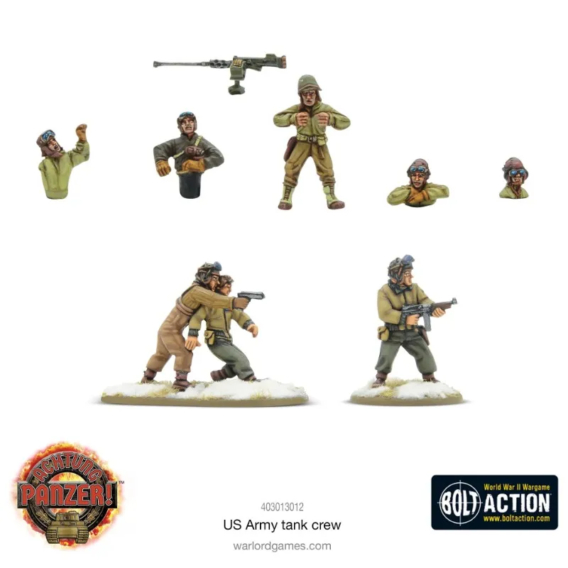 Achtung Panzer ! Force de chars de l’armée américaine WARLORD GAMES 403013012