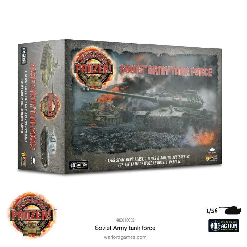 Achtung Panzer ! Force de chars soviétiques. WARLORD GAMES 482010002
