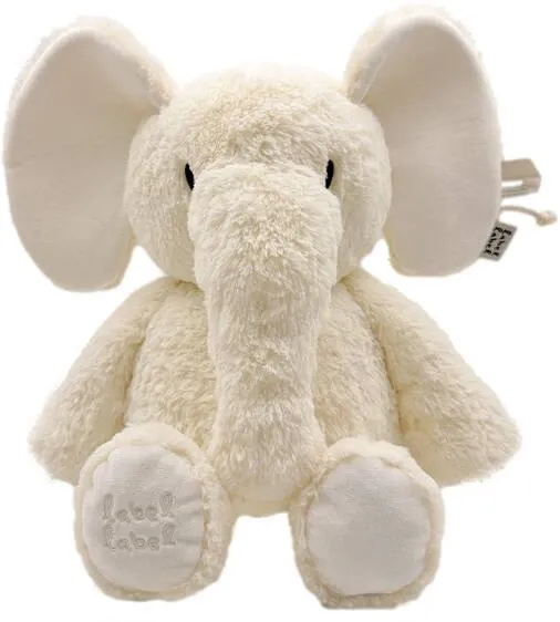 LABEL LABEL - PELUCHE - ELEPHANT ELLY L - IVOIRE