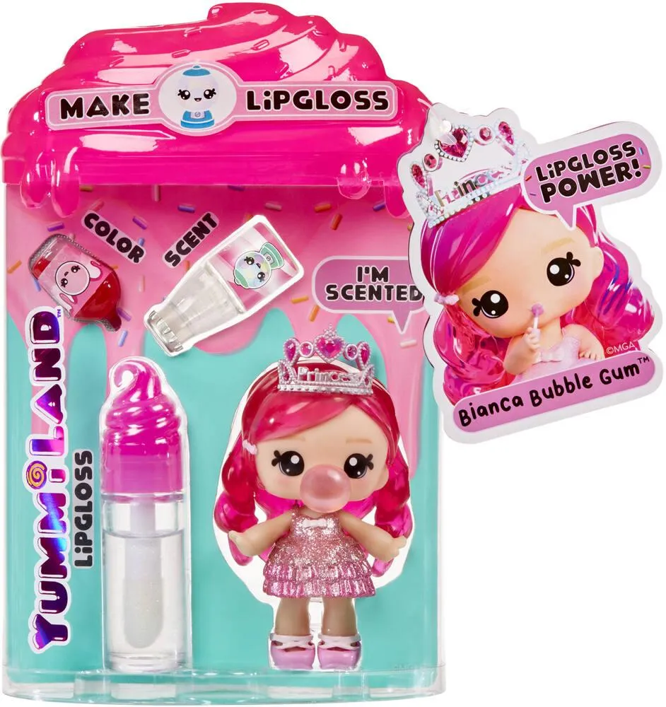 YUMMILAND - POUPEE BIANCA CHEWING GUM ET GLOSS