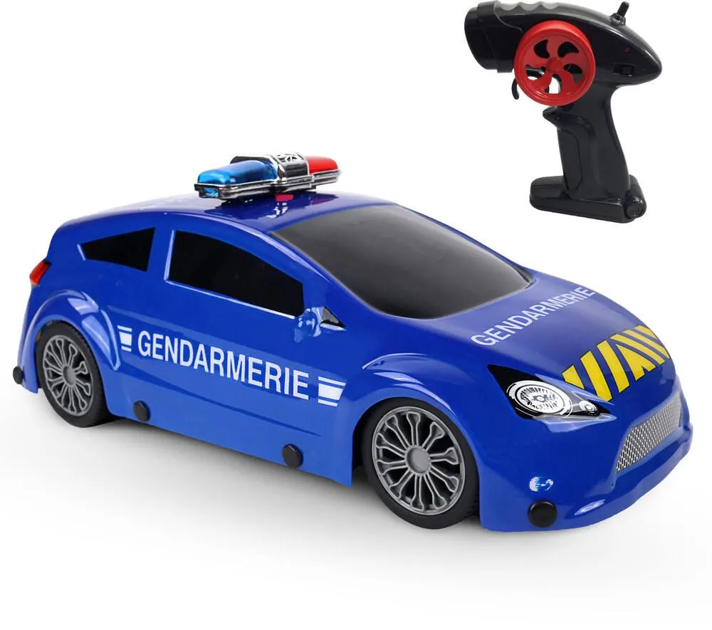 TURBO CHALLENGE - 1:16 VOITURE RADIOCOMMANDEE GENDARMERIE
