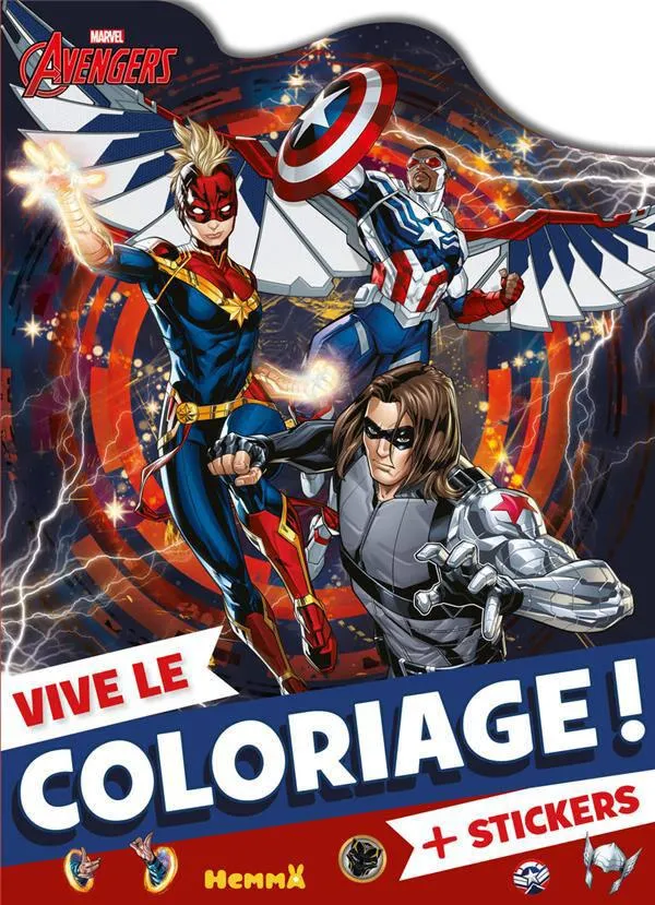 MARVEL AVENGERS VIVE LE COLORI