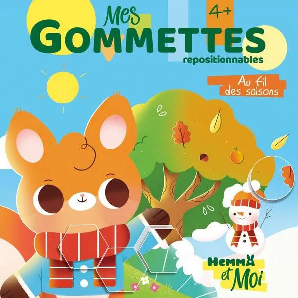 HEMMA ET MOI - MES GOMMETTES - AU FIL DES SAISONS