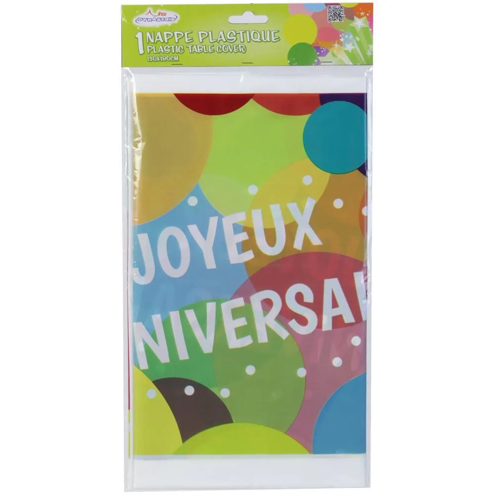 NAPPE JOYEUX ANNIVERSAIRE POP