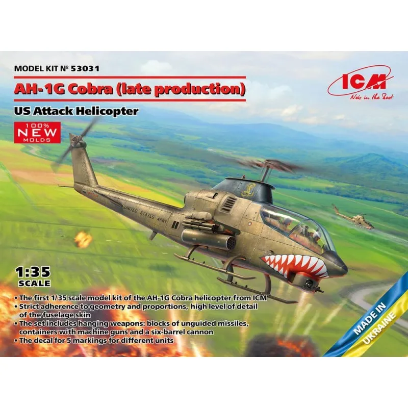 AH-1G Cobra (version finale). ICM 53031
