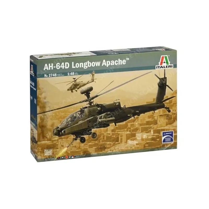 AH-64D Apache Longbow. ITALERI 2748