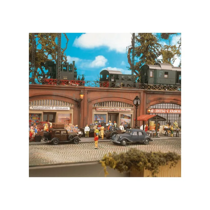 Arcade avec tentes. BRAWA 2881