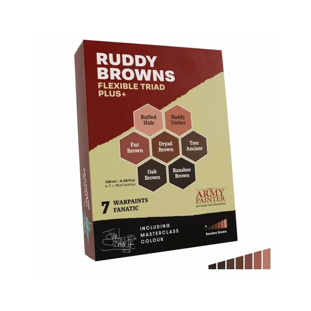 Army Painter - Ruddy Browns Flexible Triad Plus+