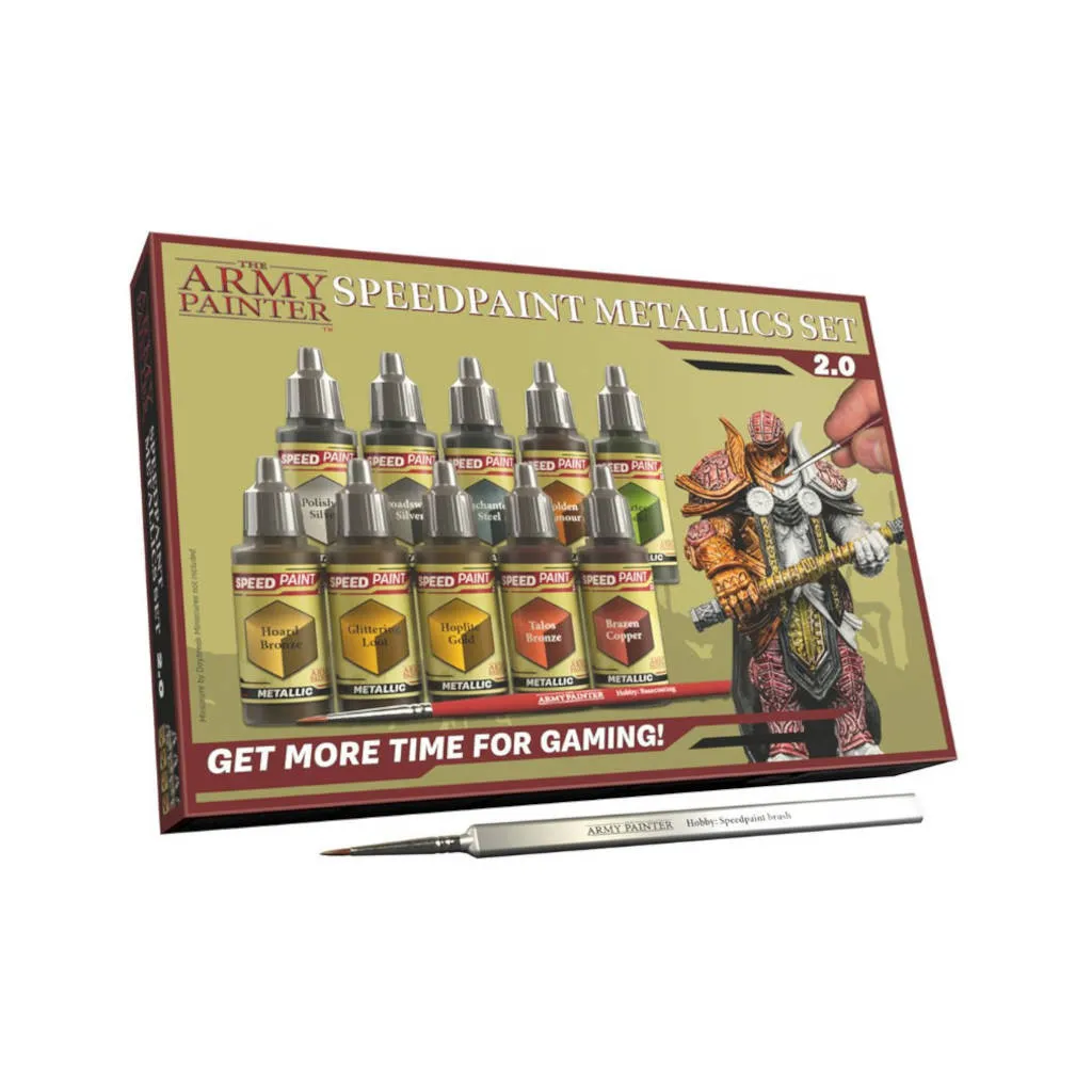 Army Painter - Speedpaint Metallic Set 2.0
